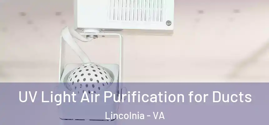 UV Light Air Purification for Ducts Lincolnia - VA